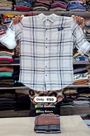 Men’s Big Check Shirts