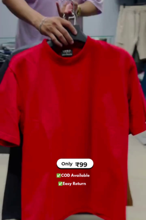 Men's Plain Daily Wear T-Shirt